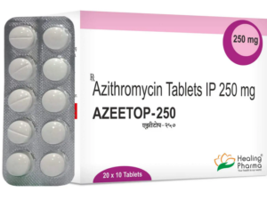 AZITHROMYCIN (Azeetop) 30 tabs/pack